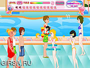 Флеш игра онлайн Флирт на пляже / Flirt On The Beach
