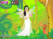 Флеш игра онлайн Пуща Fairy одевает вверх / Forest Fairy Dress Up