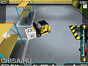 Флеш игра онлайн Спец по грузоподъемнику / Forklift License
