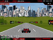 Флеш игра онлайн Formula Racer