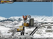 Флеш игра онлайн Freezing Rider
