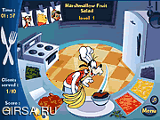 Флеш игра онлайн Кухня Гуффи / Frenzy Kitchen