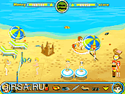 Флеш игра онлайн Пляж потехи / Fun Beach