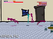 Флеш игра онлайн Furious Fist Sticks