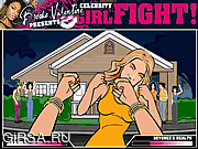 Флеш игра онлайн Brooke Valentine Presents: Celebrety Girl Fight