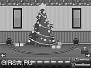 Флеш игра онлайн Избежание Кристмас Grayscale / Grayscale Escape Christmas