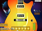 Флеш игра онлайн Виртуоз игры на Гитаре / Guitar Genious