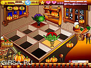 Флеш игра онлайн Кафе Halloween / Halloween Cafe