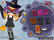 Флеш игра онлайн Одевалки / Halloween Costume Shopping