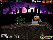 Флеш игра онлайн Хэллоуин Монстр Хант / Halloween Monster Hunt
