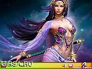 Флеш игра онлайн Hidden Stars-Warrior Girl