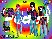 Флеш игра онлайн Hippies