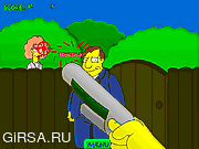 Флеш игра онлайн Гомер-убийца 4 / Homer The Flanders Killer 4