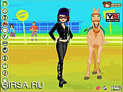 Флеш игра онлайн Horse Jockey Dress Up