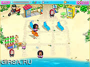 Флеш игра онлайн Пляжная вечеринка / Huru Beach Party