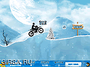 Флеш игра онлайн Всадник льда / Ice Rider