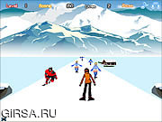 Флеш игра онлайн Кататься на коньках льда / Ice Skating
