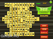 Флеш игра онлайн Тень Mahjong нефрита