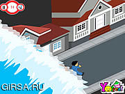 Флеш игра онлайн Цунами Япония / Japan Tsunami