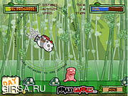 Флеш игра онлайн Джетпак Панда / Jetpack Panda