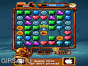 Флеш игра онлайн Жемчужина Дайвинга / Jewel Dive