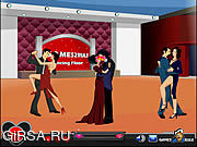 Флеш игра онлайн Поцелуй на танцполе / Kiss On Dancing