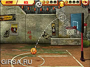 Флеш игра онлайн Кунг-Фу Обручи Безумие / Kung Fu Hoops Madness