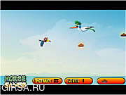 Флеш игра онлайн Учимся летать / Learn To Fly Little Bird 2