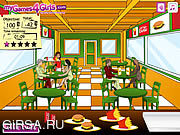 Флеш игра онлайн Ресторан быстрого Леа пищевыми продуктами