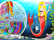Флеш игра онлайн Lovely Mermaid Dress Up 