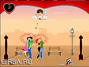 Флеш игра онлайн Любовник / Lover"s Day Kiss