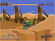 Флеш игра онлайн Велосипед Luigi