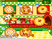 Флеш игра онлайн Сделать пиццу