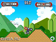 Флеш игра онлайн Марио ATV 2 / Mario ATV 2