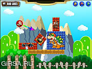 Флеш игра онлайн Марио и его друзья / Mario Block Ball