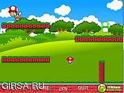 Флеш игра онлайн Mario Bounce
