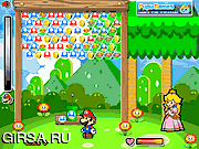 Флеш игра онлайн Пузыри плодоовощ Марио