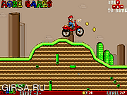 Флеш игра онлайн Mario Motobike 2
