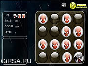 Флеш игра онлайн Шары Памяти - Человек-Паук