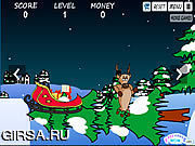 Флеш игра онлайн С Рождеством Христовым 2010 - Переход подарка