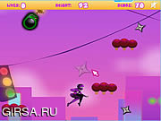 Флеш игра онлайн Ночной ниндзя / Midnight Ninja Leaping