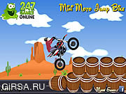 Флеш игра онлайн Мини-Мото Велосипед Прыжок