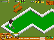 Флеш игра онлайн Mini Golf Front