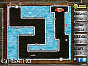 Флеш игра онлайн Ракетный Лабиринт / Missile Maze