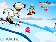 Флеш игра онлайн Академия Снежного Гонщика / Snow Rider Academy