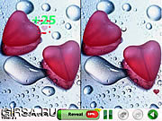 Флеш игра онлайн Найти отличия - мое сердце / My heart. spot the difference