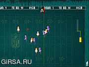 Флеш игра онлайн Сверло спешкы 2 NFL мельчайшее / NFL Rush 2 Minute Drill