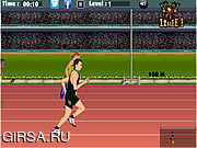 Флеш игра онлайн Олимпийской 2012 - Бег / Olympic 2012 - Running Race