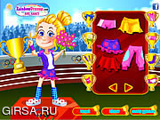 Флеш игра онлайн Одень олимпийскую Долли / Olympic Dolly