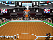 Флеш игра онлайн Олимпиады По Баскетболу 2012